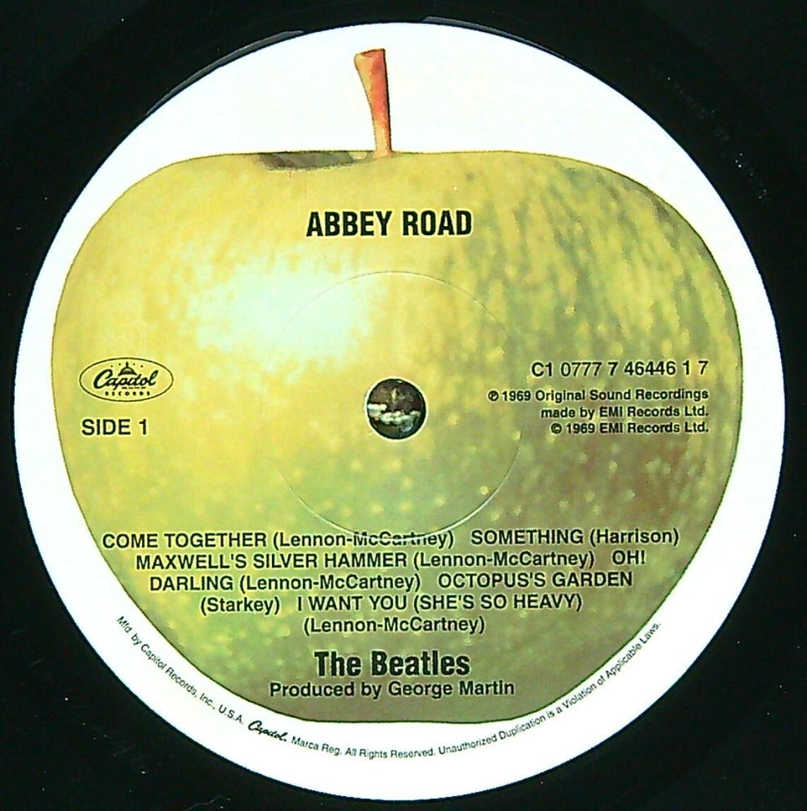 新品☆ビートルズ『Abbey Road」180g重量盤 グリーンカラーヴァイナル