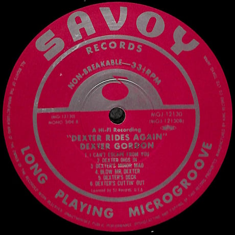 デクスター・ゴードン / デクスター・ライズ・アゲイン [※国内盤,品番:MGJ-12130］(LPレコード)