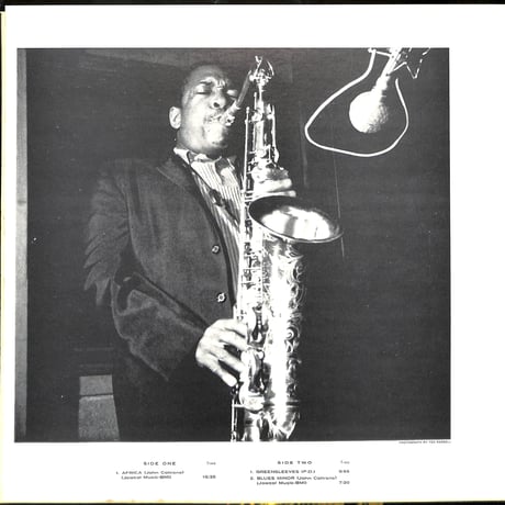 ジョン・コルトレーン / Africa/Brass [※輸入盤,生産国:US,品番:A-6］(LPレコード)