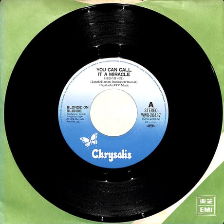 ブロンド・オン・ブロンド / 誘惑の甘い罠［※日本盤 品番:WWR-20437］(7inchシングル)