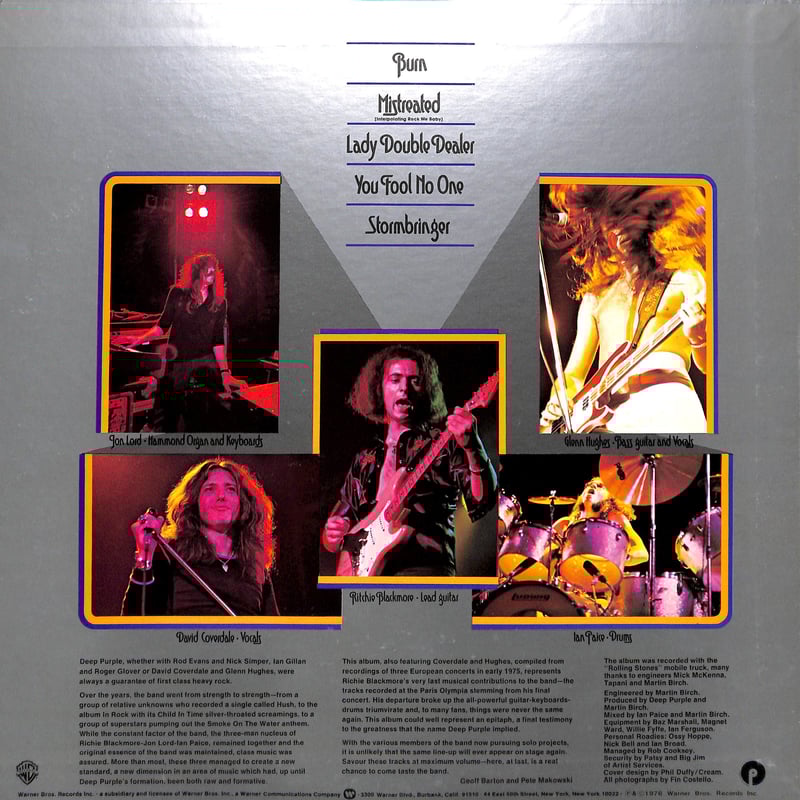 ディープ・パープル、L Pレコード ディープ・パープル / Made In Europe［※国内盤,品番:P-10262W