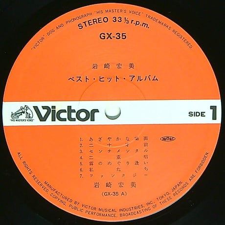 岩崎宏美 / ベスト・ヒット・アルバム (1978年6月15日発売)  (ゴ－ルデンコンビ 作詞 阿久悠 作曲編曲 筒美京平 14曲中8曲収録)  [帯付、歌詞カード付] (LPレコード)