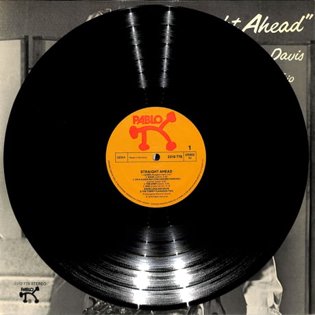 Eddie Lockjaw Davis / Straight Ahead (1976 GERオリジナル) （LPレコード）