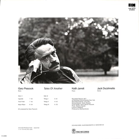ゲイリー・ピーコック / Tales Of Another  [※国内盤,品番:PAP-9078］(LPレコード)