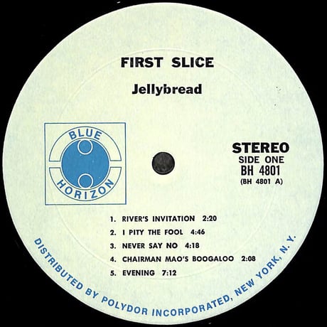 ジェリー･ブレッド / First Slice [※輸入盤,生産国:US,品番:BH 4801］(LPレコード)