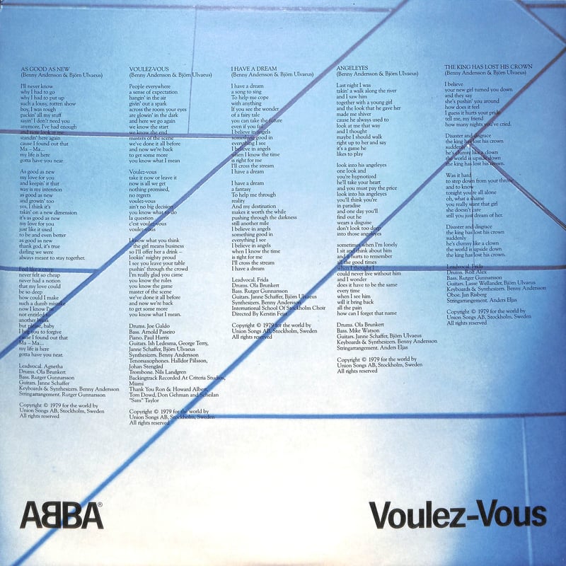 LP/アバ/ヴーレ・ヴー　 DSP-5110　帯付　h78w59 アバ / ヴーレ・ヴー [※国内盤,品番:DSP-5110］(LPレコード) | Books