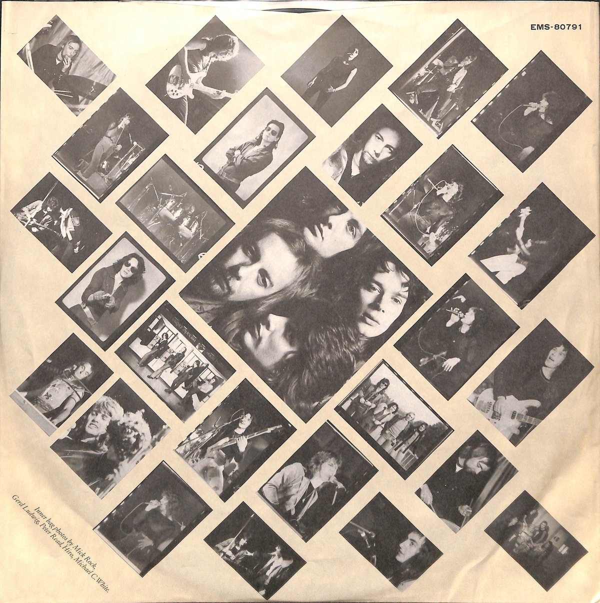 ストラップス / シークレット・ダメージ [※国内盤,品番:EMS-80791］(LP
