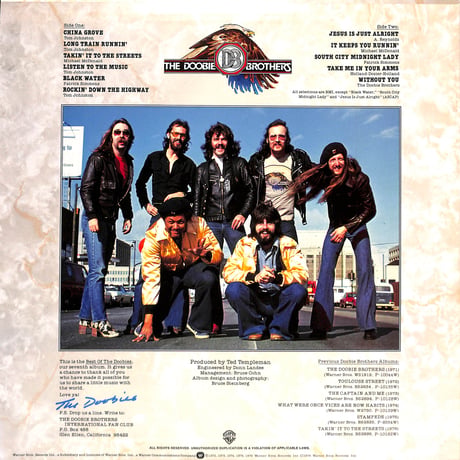 ドゥービー・ブラザーズ / ベスト・オブ・ザ・ドゥービーズ [※国内盤,品番:P-10263W］(LPレコード)