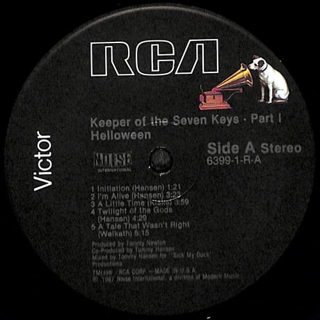 ハロウィン / Keeper Of The Seven Keys (Part I) [※輸入盤,生産国:US,品番:6399-1-R］(LPレコード)