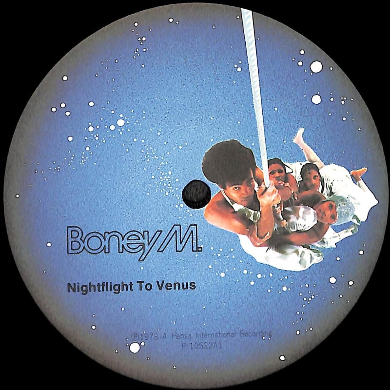 ボニーM / ヴィーナスの冒険 [※国内盤,品番:P-10522A］(LPレコード