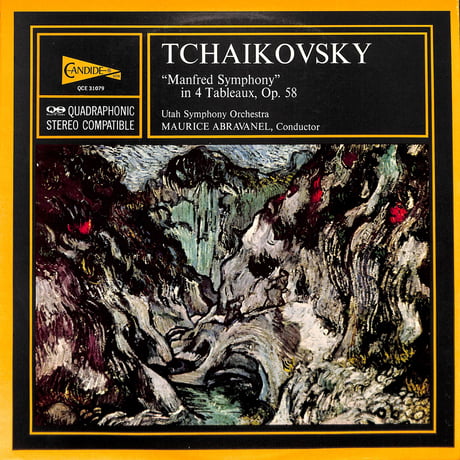 ピョートル・チャイコフスキー / ''Manfred Symphony'' In 4 Tableaux, Op. 58 [※輸入盤,生産国:US,品番:QCE 31079］(LPレコード)