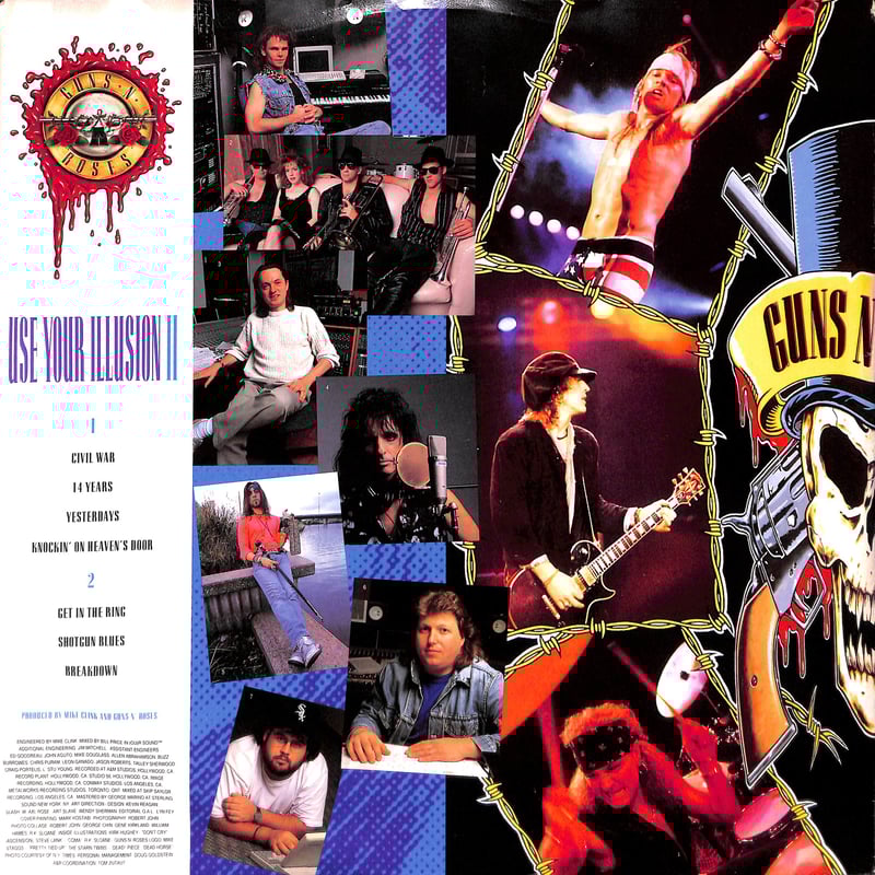 ガンズ・アンド・ローゼズ / Use Your Illusion II [※輸入盤,生産国:U