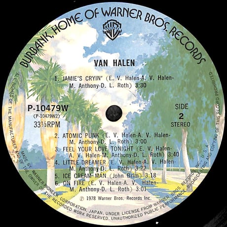 ヴァン・ヘイレン / 炎の導火線 [※国内盤,品番:P-10479W］ (LPレコード)