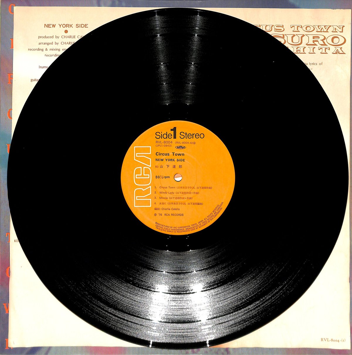 山下達郎 / CIRCUS TOWN （国内盤）（LPレコード） | Books Channe