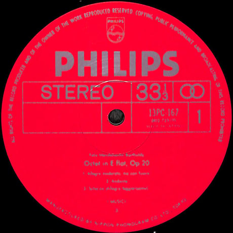 イ・ムジチ合奏団 / メンデルスゾーン:八重奏曲 [※国内盤,品番:13PC-167］(LPレコード)