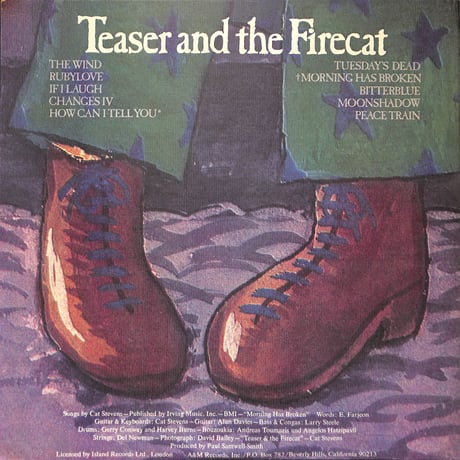 キャット・スティーヴンス / ティーザー・アンド・ファイアキャット [※国内盤,品番:AML 105］(LPレコード)