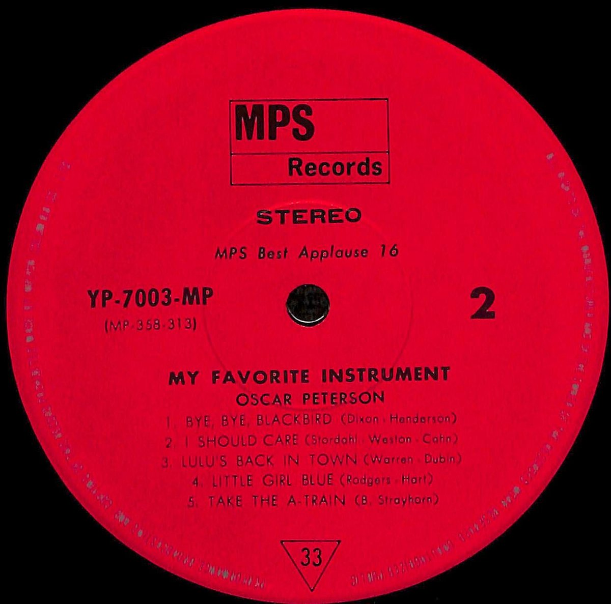 オスカー・ピーターソン / My Favorite Instrument［※国内盤