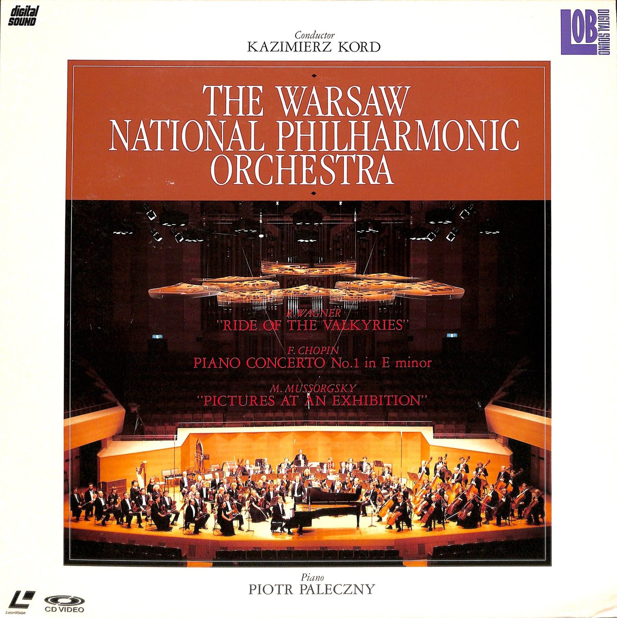 国立ワルシャワ・フィルハーモニー管弦楽団 [発売年:1988年][※品番:LVD