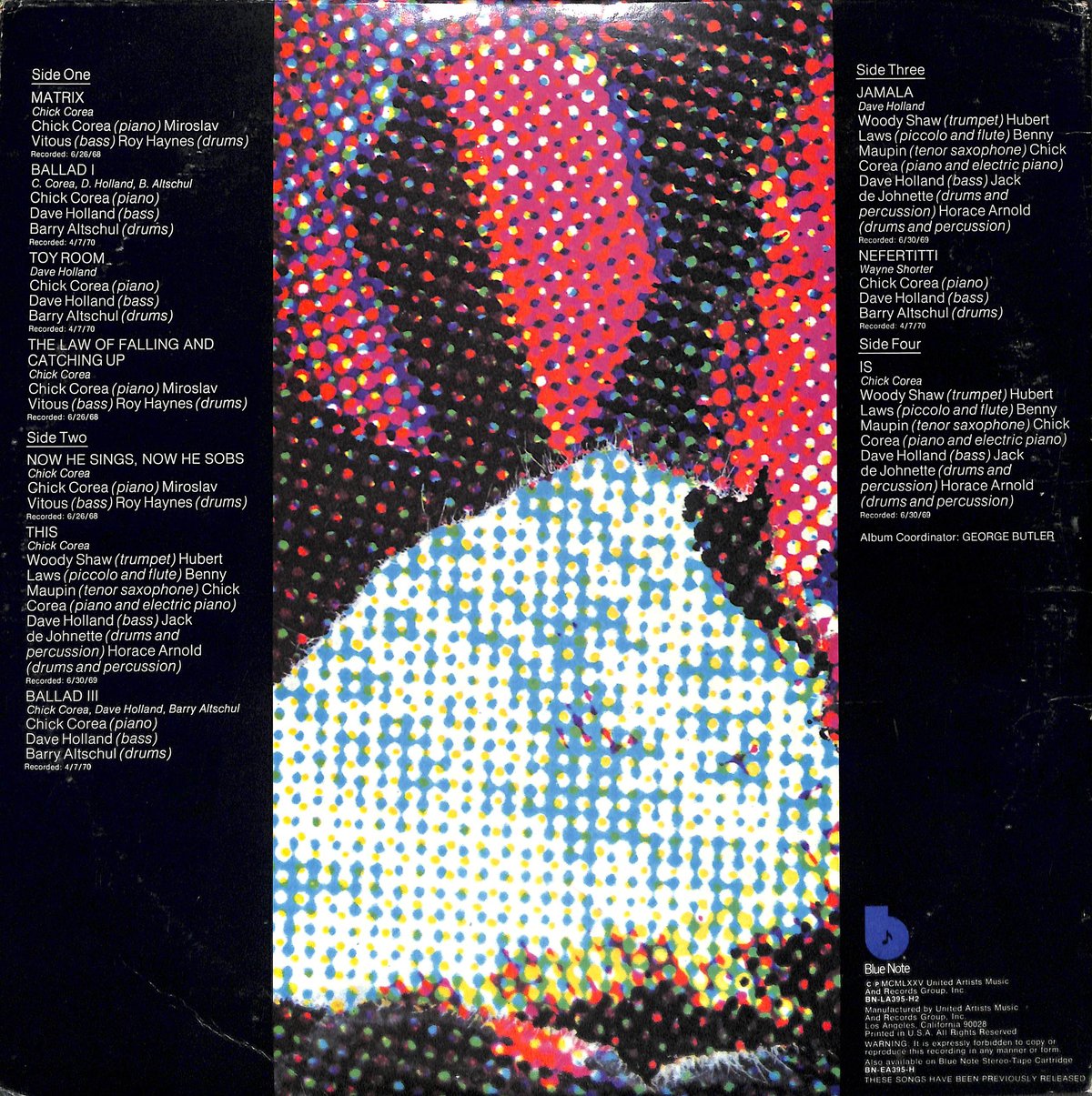 チック・コリア / Chick Corea [※輸入盤,生産国:US,品番:BN