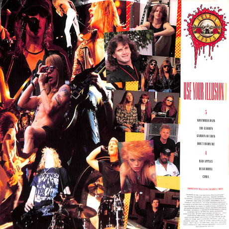ガンズ・アンド・ローゼズ / Use Your Illusion I [※輸入盤,生産国:US,品番:GEF-24415,2枚組］(LPレコード)