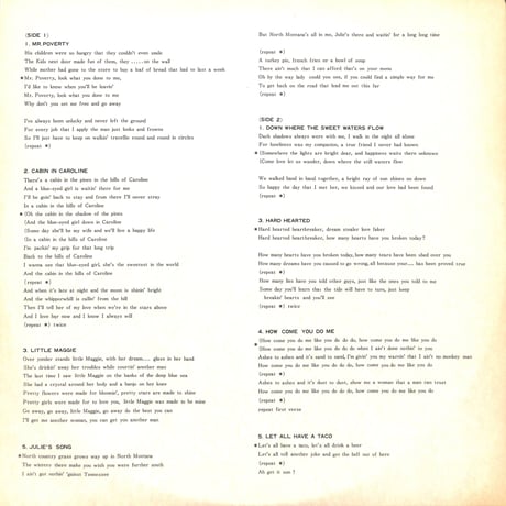 ラリー・ライス / Mr. Poverty [※国内盤,品番:GXF 2024］(LPレコード)