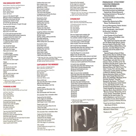 スティーヴ・ペリー / ストリート・トーク [※国内盤,品番:28AP 2848］[スティーヴ・ペリー特製ステッカー付き](LPレコード)