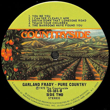 ガーランド・フレイディ / Pure Country [※輸入盤,生産国:US,品番:CS-101］(LPレコード)