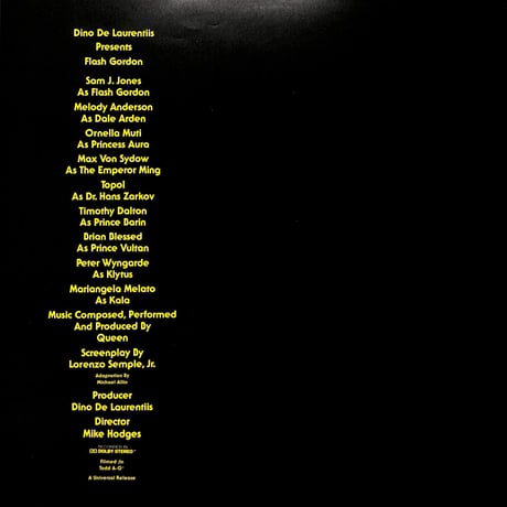 クイーン / フラッシュ・ゴードン [※国内盤,品番:P-10960E］(LPレコード)