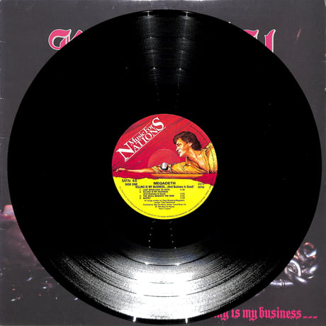 メガデス / Killing Is My Business... And Business Is Good!(1985UKオリジナル 初回マトリクス)（LPレコード）
