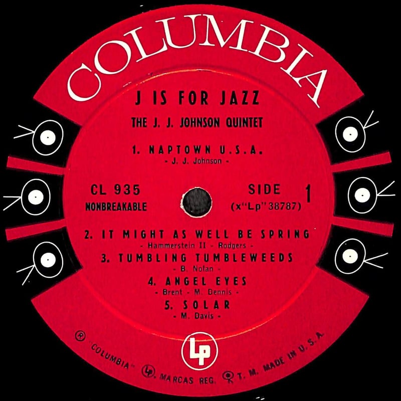 The J.J. Johnson Quintet / J Is For Jazz [※輸入盤,