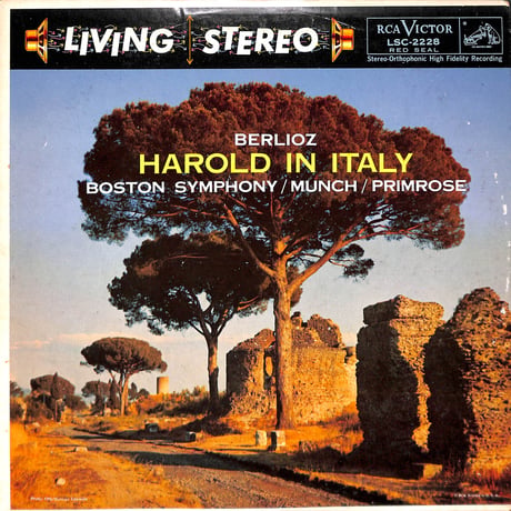 Berlioz:Harold In Italy [※輸入盤,生産国:US,品番:LSC-2228］(LPレコード)