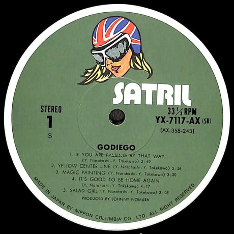 ゴダイゴ / 組曲新創世紀 [※国内盤,品番:YX-7117-AX］(LPレコード)