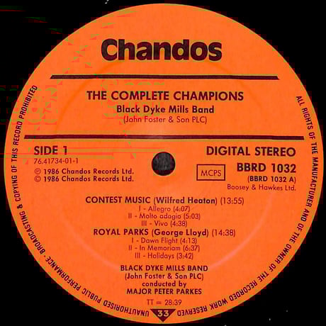 ブラック・ダイク・ミルズ・バンド/ The Complete Champions [※輸入盤,生産国:UK,品番:BBRD 1032］(LPレコード)