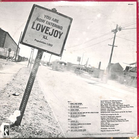 アルバート・キング / LOVEJOY（US,STAX,MPS-8517）（LPレコード）