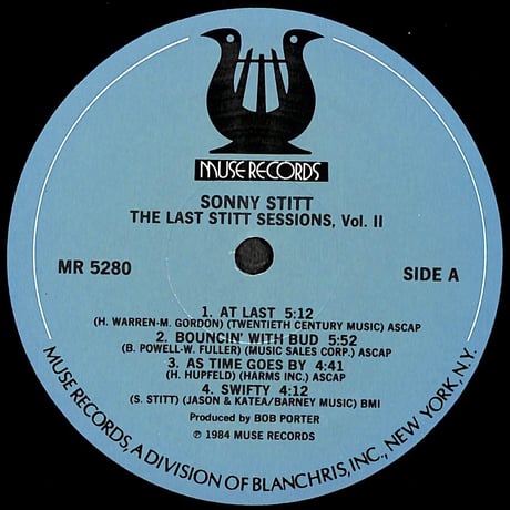 ソニー・スティット / The Last Stitt Sessions, Vol. 2［※輸入盤,生産国:US,品番:MR 5280］(LPレコード)