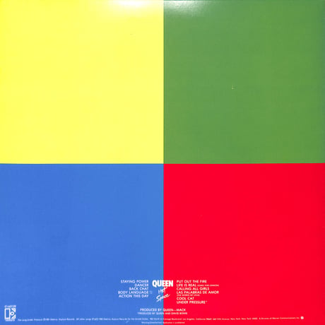 クイーン / ホット・スペース [※国内盤,品番:P-11204］(LPレコード)