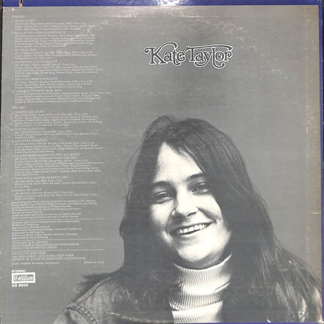 ケイト・テイラー / Sister Kate [※輸入盤,生産国:US,品番:SD 9045］(LPレコード)