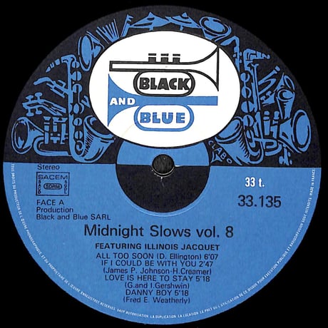 Midnight Slows Vol. 8 [※輸入盤,生産国:France,品番:33.135］(LPレコード)
