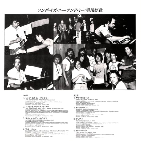 増尾好秋 / ソング･イズ･ユー･アンド･ミー [※国内盤,品番:K28P-6043］(LPレコード)