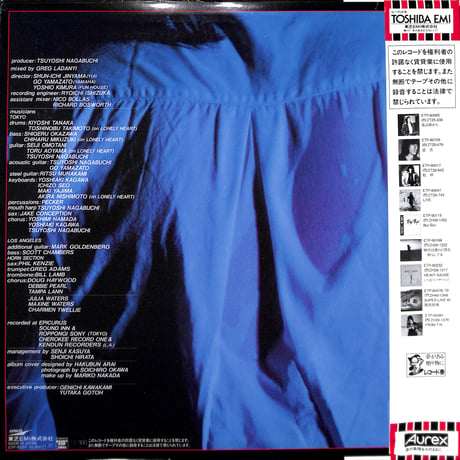 長渕剛 / ホールド・ユアー・ラスト・チャンス [※国内盤,品番:ETP-90297］ (LPレコード)