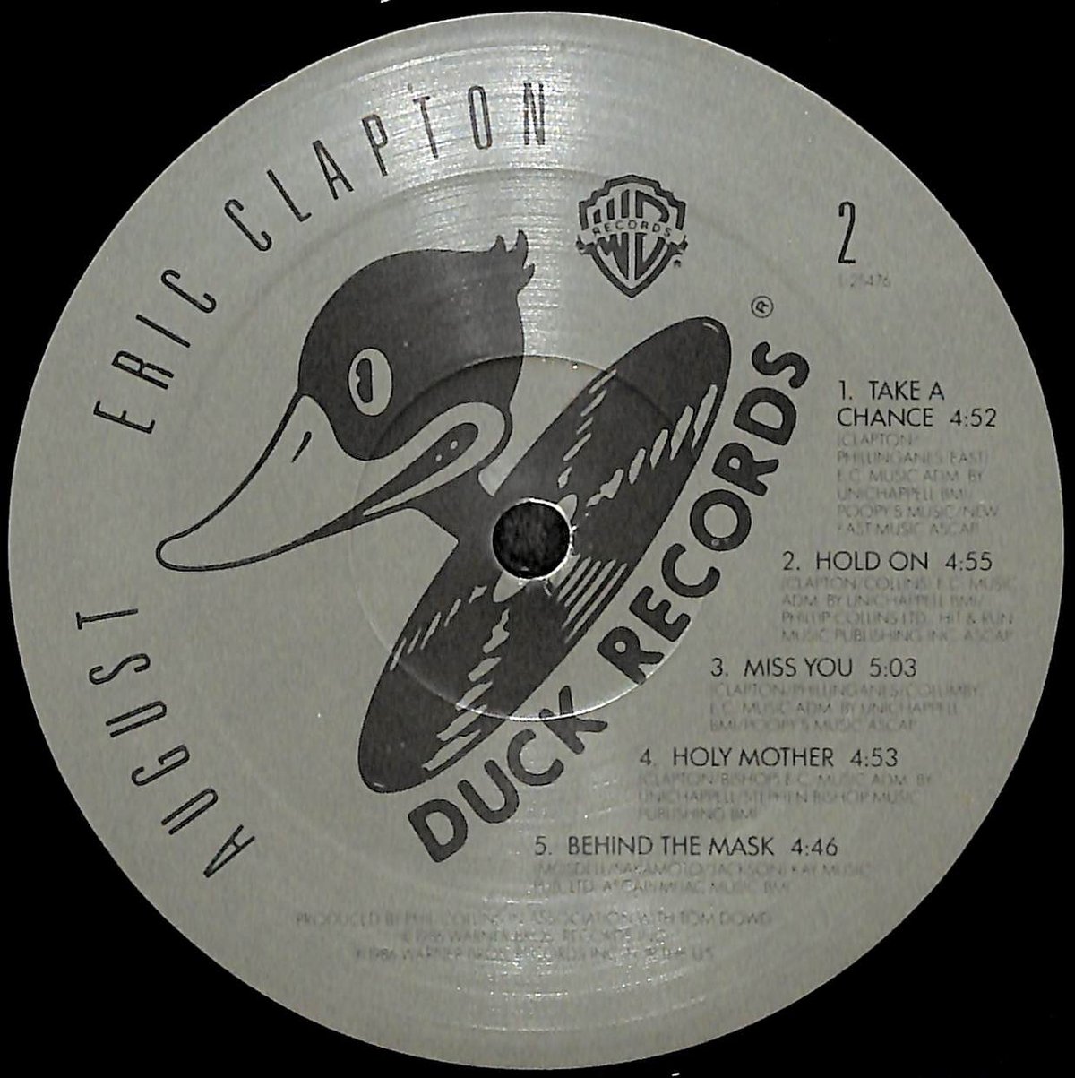 エリック・クラプトン　レコード エリック・クラプトン / August [※輸入盤,生産国:US,品番:1-25476］(LP