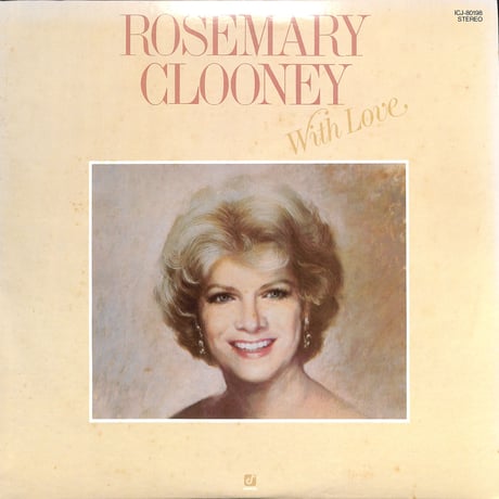 ローズマリー・クルーニー RosemaryClooney / ウィズ・ラブ（LPレコード）