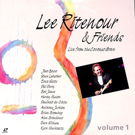 Lee Ritenour&Friends Live From The Coconut Grove - Volume 1 [発売年:1990年][※品番:VALJ-3132](Laser Disc)