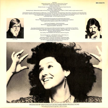 メリッサ・マンチェスター / 幸せの日々 [※国内盤,品番:IES-80475］(LPレコード)