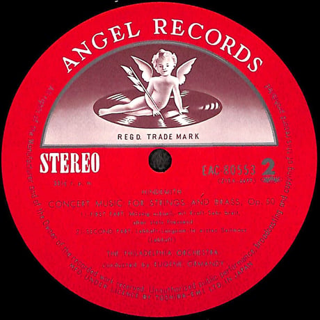 ユージン・オーマンディ,フィラデルフィア管弦楽団 / ヒンデミット [※国内盤,品番:EAC-80553］(LPレコード)