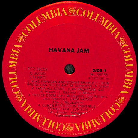 Havana Jam [※輸入盤,生産国:US,品番:PC2 36053,2枚組］(LPレコード)