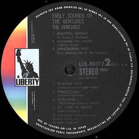 ザ・ベンチャーズ / サンフラワー'76 [※国内盤,品番:LLS-80512］(LPレコード)