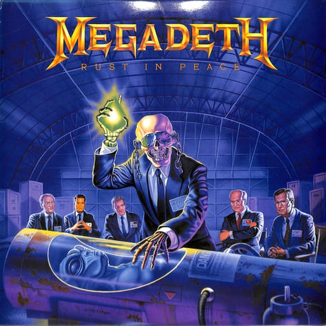 メガデス / Rust In Peace(1990 US CAPITOLオリジナル)（LPレコード）