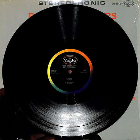 ポール・チェンバース / 1st Bassman（US VEEJAY STEREO,VJLP3012）（LPレコード）
