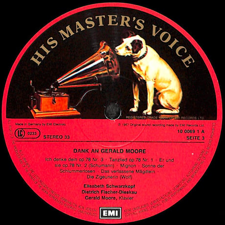 Dank an Gerald Moore [※輸入盤,生産国:Germany,品番:1C 165 1000683,2枚組］(LPレコード)